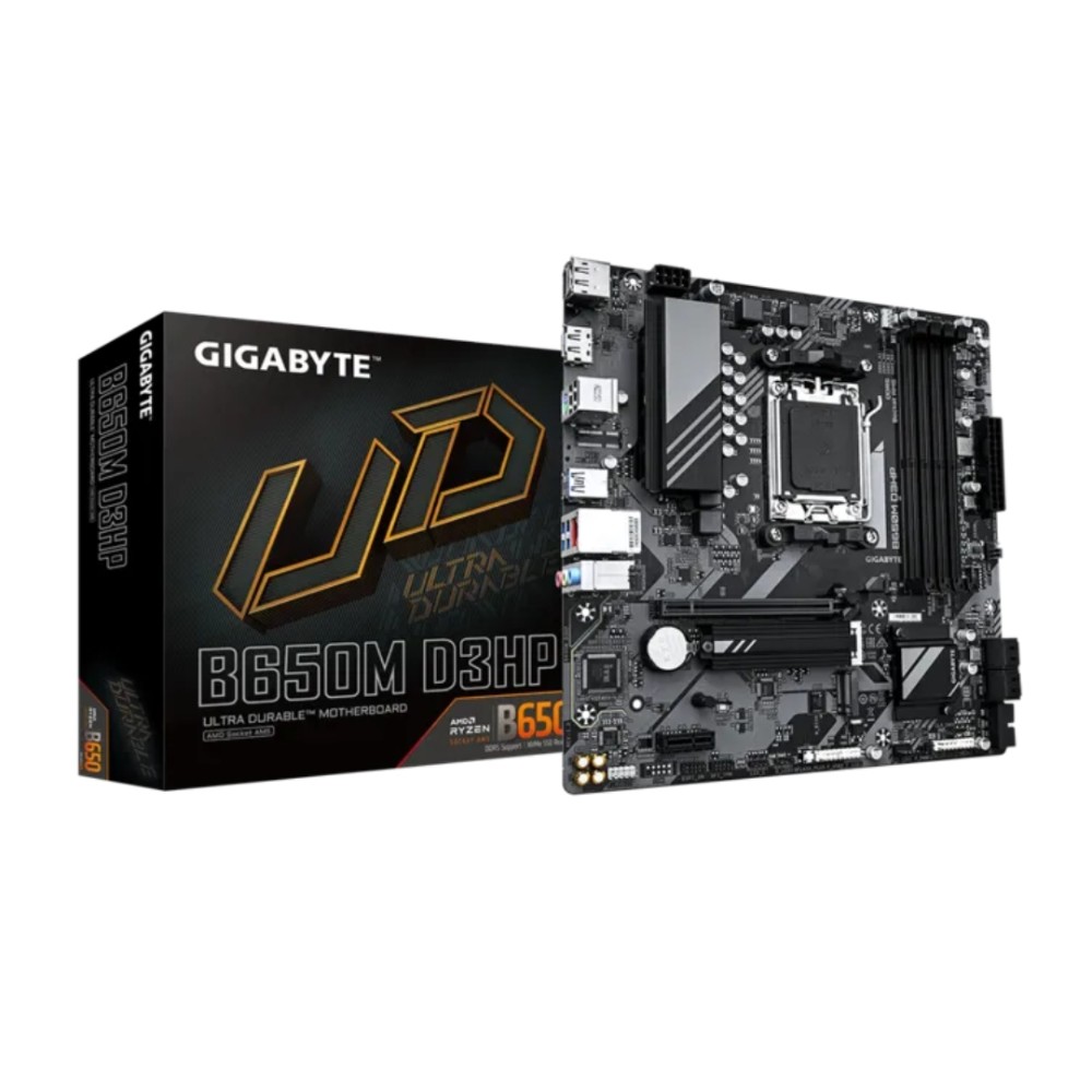 OPENBOX Placa Mãe , Gigabyte , AMD B650 , Socket AM5 , DDR5 , Preto , B650M D3HP
