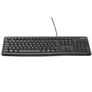 OPENBOX Teclado Logitech K120 , ABNT2 , USB , Preto