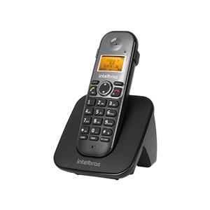 OPENBOX Telefone sem Fio Intelbras TIS 5010 , com Ramal Externo , Display luminoso , Preto