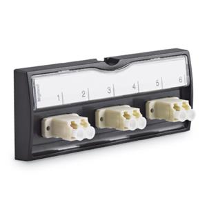 Organizador de fibra óptica 12  Mult62.5 50/125 LC- Legrand
