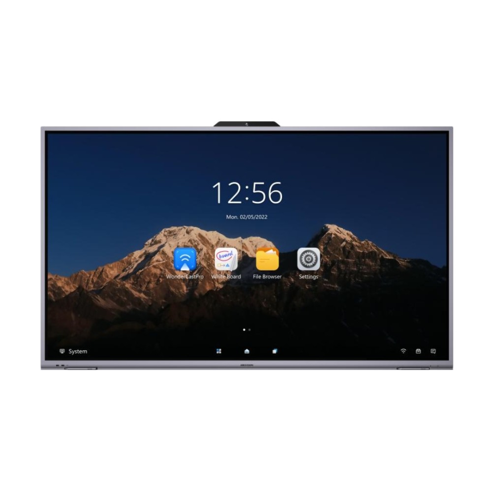 Display Interativo , Hikvision , 65" , 4K UHD , Touch 45 Pontos , Android 11 , HDMI , DS-D5B65RB/D