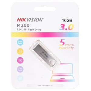 Pen Drive Hikvision M200 16GB , USB 3.0 , Prata