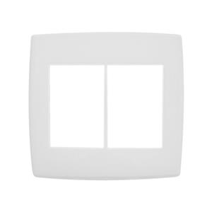 Placa 4x4 3+3 Postos Legrand Pial Plus 618516 , Termoplástico , 6 Módulos , Branco