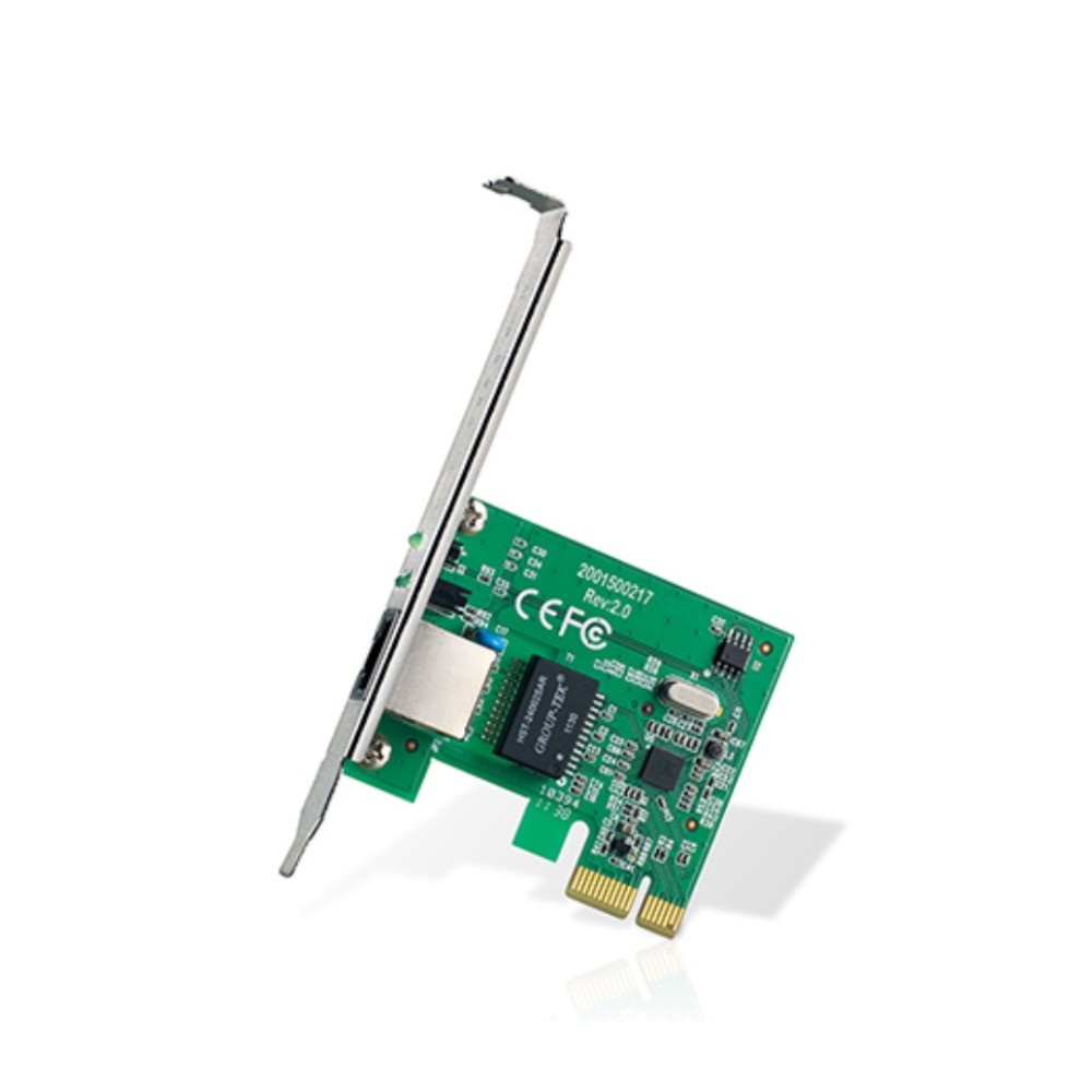 Placa de Rede PCI Express , TP-Link , Gigabit Ethernet , 10/100/1000 Mbps , RJ45 , TG-3468