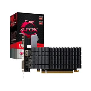 Placa de Vídeo AFox Radeon R5 220 , 1GB , DDR3 , 64-Bit , Preto