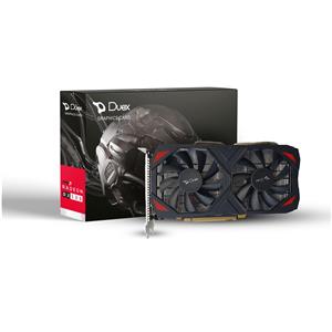 Placa de Vídeo Duex AMD Radeon RX 580 , 8GB , GDDR5 , 256-Bit , Preto
