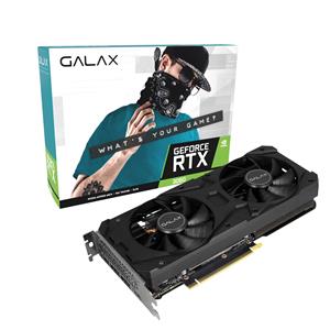 Placa de Vídeo Galax NVIDIA GeForce RTX 3060 (1-Click OC) , LHR , 12GB , GDDR6 , DLSS , Ray Tracing