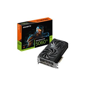 Placa de Vídeo Gigabyte GeForce RTX5060 WindForce  , 8GB , GDDR7 , 128-Bits , Displayport , HDMI , Preto