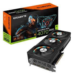 Placa de Vídeo Gigabyte GeForce RTX 4070 Super OC , 12GB , GDDR6X , 192-Bit , RGB , Preto