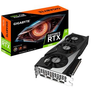 Placa de Vídeo Gigabyte GeForce RTX 3060 Gaming OC , 12GB , GDDR6 , 192-Bit , RGB , Preto