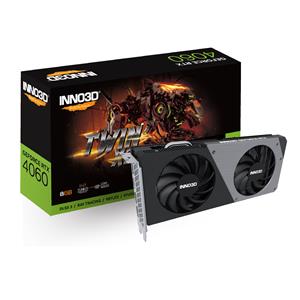 Placa de Vídeo INNO3D NVIDIA GeForce RTX 4060 TWIN X2 , 8GB , GDDR6 , 128-bit