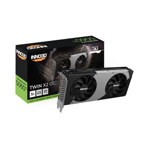 Placa de Vídeo Inno3D RTX5060 TI X2 OC , 8GB , 128Bits , GDRR7