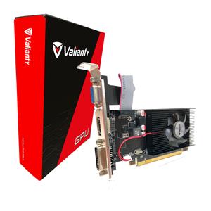 Placa de Vídeo Valianty Radeon R5 220 , 1GB , GDDR3 , 64-Bit , Preto