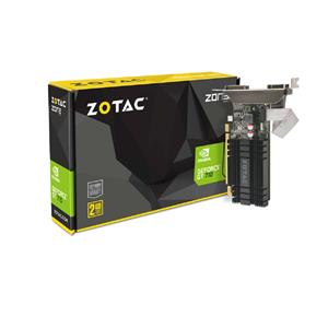 Placa de Vídeo ZOTAC GeForce GT 710 , 2GB , GDDR3 , 64-bit