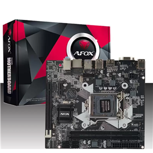 Placa Mãe AFox IH61-MA2-V3 , Chipset H61 , Intel LGA 1155 , mATX , DDR3