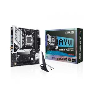 Placa Mãe Asus B650M-AYW WIFI , Chipset B650 , AMD AM5 , mATX , DDR5