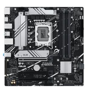 Placa Mãe Asus PRIME B760M-A , Chipset B760 , Intel LGA 1700 , mATX , DDR5 , 90MB1EK0-M1EAY0
