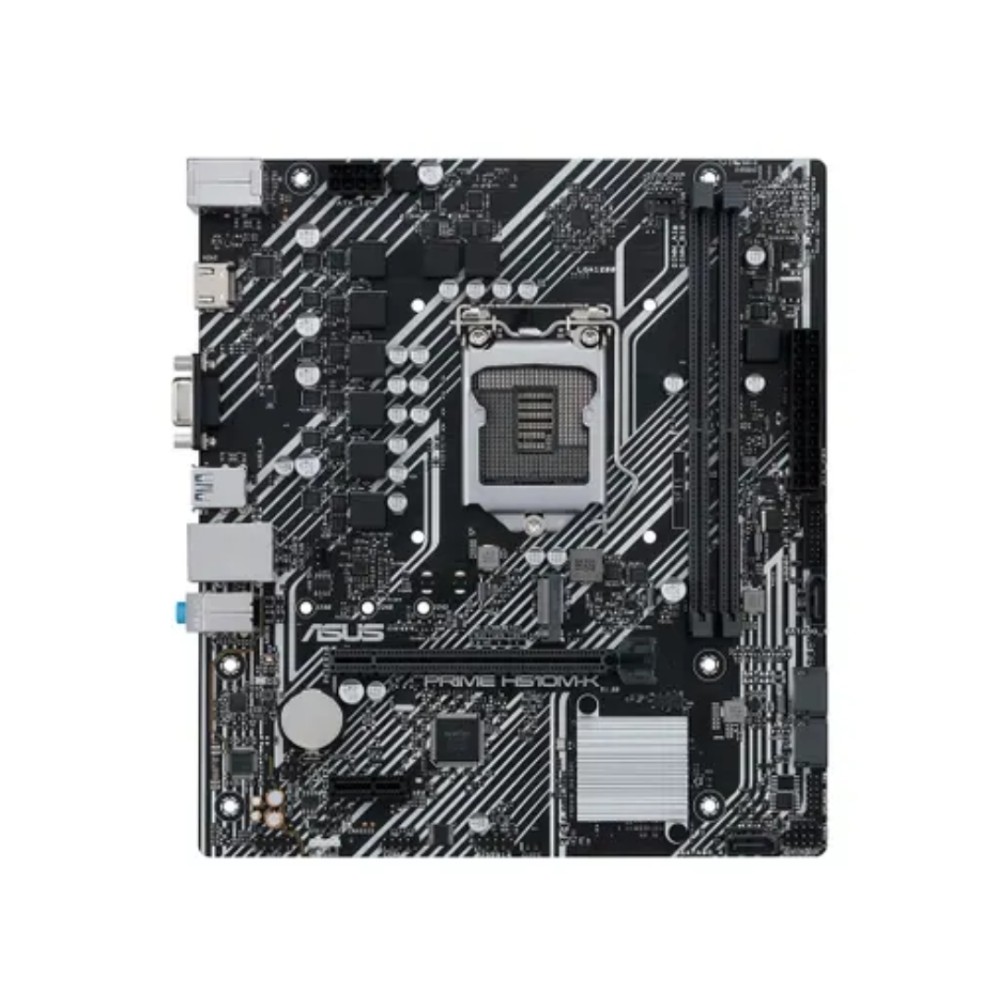 Placa-Mãe ASUS Prime H510M-K R2.0 , Intel H510 , LGA 1200 , mATX , DDR4 , PCIe 4.0 , M.2 NVMe , HDMI , VGA
