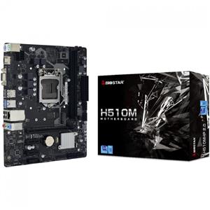 Placa Mãe Biostar H510MHP 2.0 , Chipset H510 , Intel LGA 1200 , mATX , DDR4