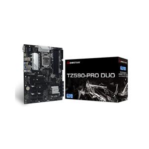 Placa Mãe BIOSTAR TZ590-PRO DUO 1200 , Chipset Intel Z590 , DDR4 , ATX 