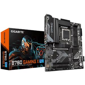 Placa Mãe Gigabyte B760 Gaming X , Chipset B760 , Intel LGA 1700 , ATX , DDR5