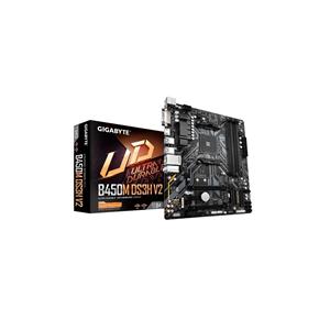 Placa Mãe Gigabyte B450M DS3H V2 , Chipset B450 , AMD AM4 , mATX , DDR4