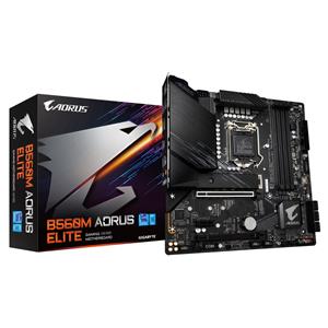 Placa Mãe Gigabyte B560M Aorus Elite , Chipset B560 , Intel LGA 1200 , mATX , DDR4