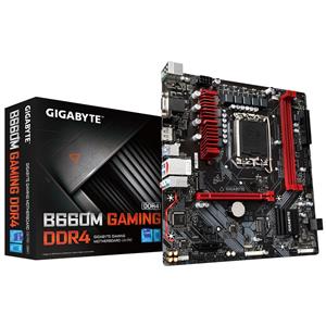 Placa Mãe Gigabyte B660M Gaming DDR4 , Chipset B660 , Intel LGA 1700 , mATX