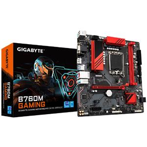 Placa Mãe Gigabyte B760M Gaming , Chipset B760 , Intel LGA 1700 , mATX , DDR5