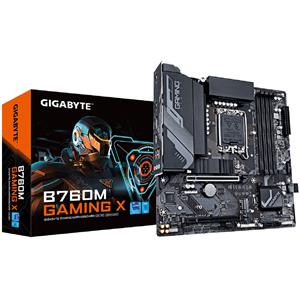 Placa Mãe Gigabyte B760m Gaming X , Chipset B760 , Intel LGA 1700 , mATX , DDR5