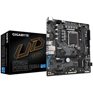 Placa Mãe Gigabyte B760M Power , Chipset B760 , Intel LGA 1700 , mATX , DDR4