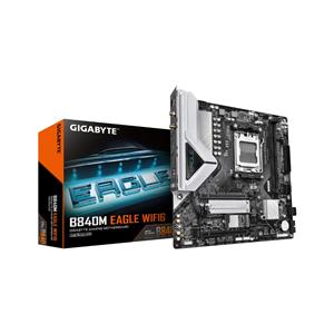 Placa Mae Gigabyte B840M Eagle WIFI6 , DDR5 , Socket AMD AM5 , M-ATX , Chipset AMD B840