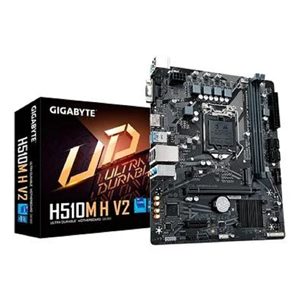 Placa-Mãe Gigabyte H510M H V2 , Intel LGA 1200 , 10ª,11ª Geração , mATX , DDR4 , Preto 

