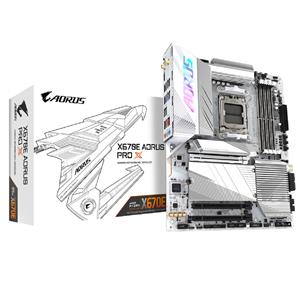 Placa Mãe Gigabyte X670E Aorus Pro X , Wi-Fi 7 , Chipset X670 , AMD AM5 , ATX , DDR5