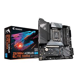 Placa Mãe Gigabyte Z690M Aorus Elite , Chipset Z690 , Intel LGA 1700 , mATX , DDR4