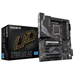 Placa Mãe Gigabyte Z790 UD AC , Wi-Fi , Chipset Z790 , Intel LGA1700 , ATX , DDR5
