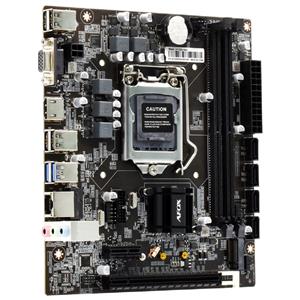  Placa Mãe AFox IH110D4-MA2 , Chipset H110 , Socket LGA 1151 , mATX , DDR4