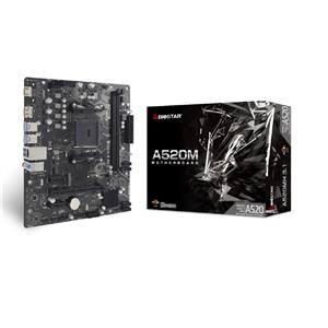 Placa Mãe Biostar A520MH 3.1 , Chipset A520 , AMD AM4 , mATX , DDR4