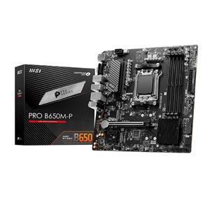 Placa Mãe MSI Pro B650M-P , AMD AM5 , M-ATX , DDR5 - PRO B650M-P
