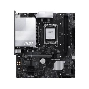 Placa-mãe MSI PRO H810M-B , Intel LGA1851 , Chipset H810 , DDR5 128GB 6400MHz , M.2 PCIe 4.0 NVMe , HDMI 4K , DisplayPort , LAN 2.5G , Prata