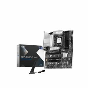 Placa Mãe MSI PRO Z890-S LGA 1851 , DDR5 , PCIe 5.0 , M.2 , SATA , LAN de 2,5 Gbps , USB Type-C , Wi-Fi 7 , Bluetooth 5.4 , Thunderbolt 4 , ATX