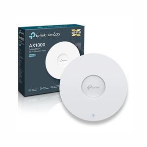 Access Point TP-Link EAP610 , Wi-Fi 6 AX1800 , 1775 Mbps , Montável no Teto , PoE