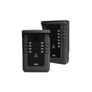 Porteiro Coletivo AGL S500 MIFARE , 12 Pontos , Controle de Acesso , Preto