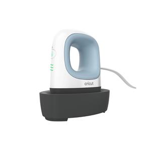 Prensa Térmica EasyPress Mini Cricut , Zen Blue 110V , 3 Níveis de Calor , Ponta de Precisão , Placa Cerâmica , Compacta e Leve