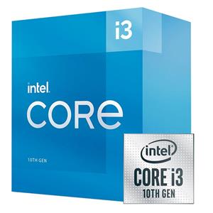 Processador Intel Core i3-10105 , 3.7GHz (4.4GHz Turbo) , 4-Core 8-Threads , Cache 6MB , LGA 1200