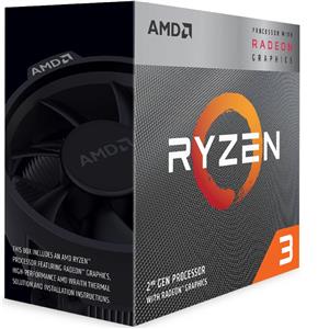 Processador AMD Ryzen 3 3200G , 3.6GHz (4.0GHz Turbo) , 4-Core 4-Threads , Cache 6MB , AM4