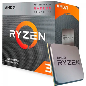 Processador AMD Ryzen 3 5300G , 4GHz (4.2GHz Turbo) , 4-Cores 8-Threads , AM4 , Com vídeo integrado
