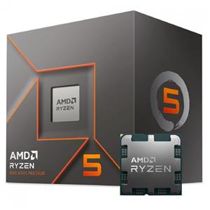 Processador AMD Ryzen 5 8400F , 4.2GHz (4.7GHz Turbo) , 6-Cores 12-Threads , AM5 , Com Cooler
