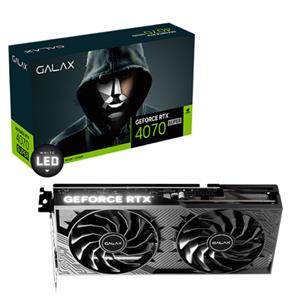 Placa de Vídeo Galax GeForce RTX 4070 Super , 12GB , GDDR6X , 192-Bit , Preto
