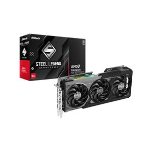 Placa de Vídeo RX9070XT SLD 16G AMD Radeon , 16GB , GDDR6 , DirectX 12 Ultimate,256 Bit , Preto